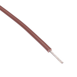 Brown UL1015 18AWG 34/0.18mm Tinned Copper Stranded Wire (price per metre)