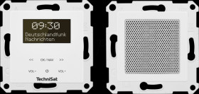 0001/3901 DAB+/FM flush-fitted radio with OLED display