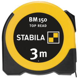 Stabila 19839 BM150 Top Read Pocket Tape 3m (Width 16mm) (Metric only)
