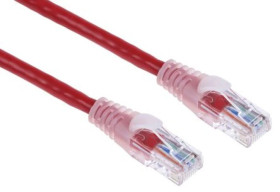 Kabel kat. 5e U/UTP Czerwony 2m