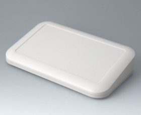 ASA+PC-FR enclosure, (L x W x H) 250 x 155 x 54 mm, gray white (RAL 9002), IP40, A9486107