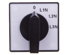 Przełącznik woltomierza 4P 10A do wbudowania 4G10-68-U S1