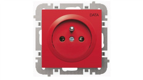 Santra Gniazdo Data Bez Ramki Podtynkowe Biały 4142-10