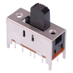 M42 APEM On-Off-On Standard PCB Slide Switch 4P2T