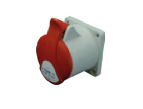Gniazdo tablicowe proste 5P 16A 400V czerwone IP54 EER 1653 004482093