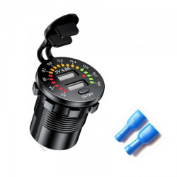 LADOWARKA 2X USB 4.8A WSK. LADOWANIA AKU