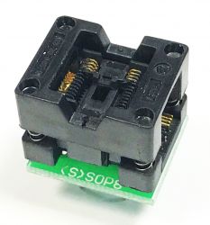 Adapter TSSOP8-->DIL8 ZIF dla pamięci szeregowych i uP
