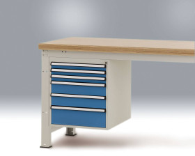 Kompletna obudowa 500 PROFI do głębokości 700 mm, jasnoszary RAL7035 Manuflex ZB4931.7035, (S x W x G) 500 x 560 x 580 m