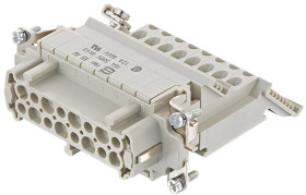 Harting 09330164729 Wstawka pinowa męska 16 Połączenie zacisku klatki 1 szt.