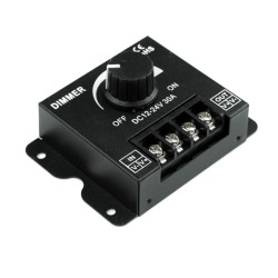 Ściemniacz LED DIMMER regulator 12V 24V 30A 360W PWM