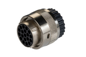 Złącze wielostykowe przemysłowe 19-pinowe Montaż na kablu Wtyczka ITT Cannon