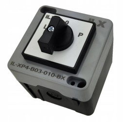 ŁĄCZNIK KRZYWKOWY 20A LEWO PRAWO 3F W OBUDOWIE IP65 L-0-P