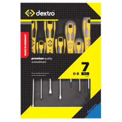 CK Tools T49162D Dextro Screwdriver Slotted &amp; PH Set Of 7