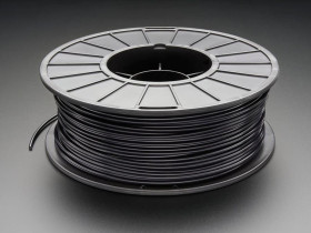 Adafruit PLA Filament for 3D Printers - 3mm Diameter - Black - 1KG