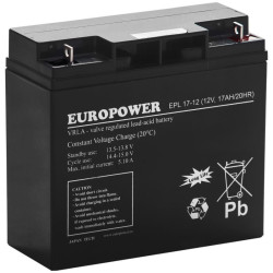 Akumulator 12V-17Ah EPL EUROPOWER JAPAN TECH.