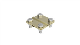 Złącze Krzyżowe 4-Otworowe M8x20 1.1 Ms /90100110/