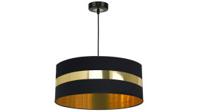 Lampa Wisząca Palmira Black / Gold 1Xe27 60W Mlp6318 Milagro
