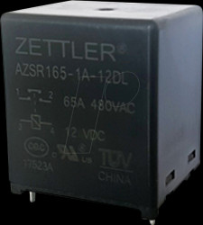AZSR165-1A-12DL Solar-Relay, 12 V DC, 80 A, 1 CO
