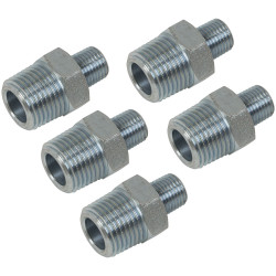 Sealey AC101 PCL Reducing Union 1/2&quot;BSPT to 1/4&quot;BSPT - Pack of 5