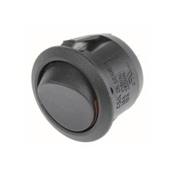 Przełącznik kołyskowy Wł.-wył. Nie 10 A SPST Czarny C & K