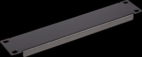 EZBP-10-B 10", dummy panel, 1 U, black