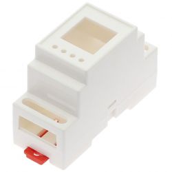 Obudowa dwuczęściowa na szynę DIN 88x37x59mm BIAŁA