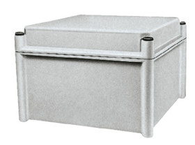 Obudowa ogólnego użytku Poliester wzmacniany włóknem szklanym szerokość zew. 270 mm długość zew. 180 mm wys. zew. 270