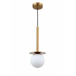 Lampa wisząca Roma 1 złota LP-1345/1P GD Light Prestige