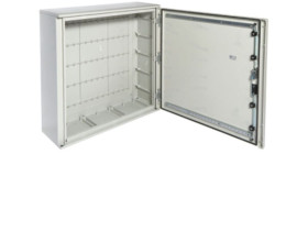 Obudowa hermetyczna natynkowa 850x850x300 mm drzwi pełne IP65 orion+ PANEL-struct. FL306B HAGER