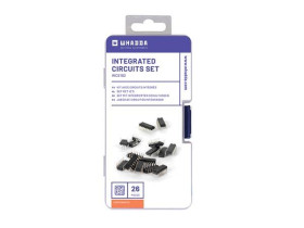 Whadda Integrated circuit set - including storage box