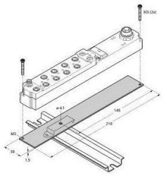 Turck 6603949 Płyta montażowa S-BKT0 1 szt.