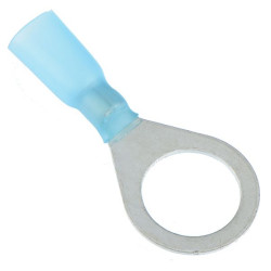 Blue Heat Shrink 12mm Ring Terminal