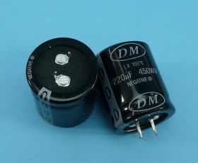 220uF/450V SN 30x36 105° DM ELKO