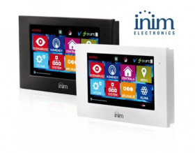 Ekran dotykowy dla central SmartLiving.Wbudowany port USB i czytnik kart zbliżeniowych. ALIEN/S - 4,3cala BIAŁY LUB CZARNY