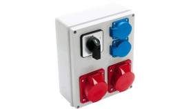 Viplast Rozdzielnica Gniazdo 2X32/5 + 2X250v + I-0