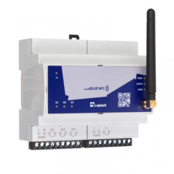 Cyfrowy programator astronomiczny midiBLUE NFC, 90-264 V AC, 106x91x62 mm, AC1: 5A/250 V AC, DC1: 5A/24 V DC, RABB7012G1W9