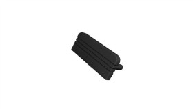 Zaślepka Do Profil Surface10 Czarna Gen2 Bez Otworu - 1Szt