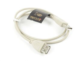 KABEL USB A-A PRZEDL. 0.75M