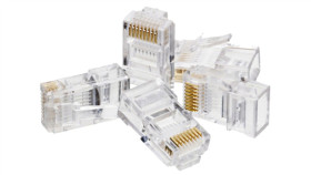 Wtyk Modularny Rj45 8P8c Kat.6 Nieekranowany Utp Drut Alantec Woreczek 100Szt.