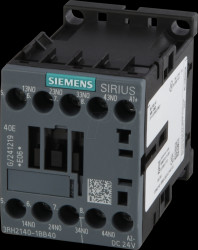 3RH2140-1BB40 Contactor relay S00, 4 NO contacts, 6 A / 24 V AC