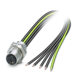 Złącze zasilające 12A Gniazdo 630 V 5P Phoenix Contact Montaż tylny IP67