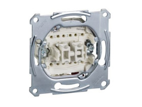 MERTEN Wyłącznik schodowy z przyciskiem zacisk bezśrubowy 250V AC 10A MTN3128-0000 SCHNEIDER ELECTRIC