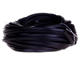 Osłona krawędzi z PCV czarna OKU3/1,5 E01PK-01060100500 /50m/