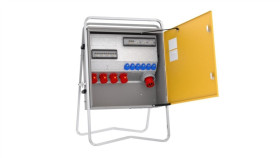 Rozdzielnica Budowlana Elbox-Xl W125-004006 Ip44 Wtyk Cee 125A-5P Gniazda:...