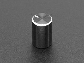 Adafruit Slim Metal Potentiometer Knob - 10mm Diameter x 15mm - T18