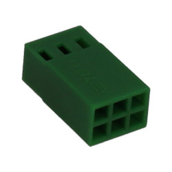 TE Connectivity 925367-3 Connector Female Unshrouded 2x03 Pins