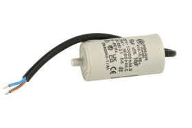 Kondensator; silnikowy (rozruchowy); polipropylenowy; 416109914; 16uF; 475V; fi 36x70mm; z przewodami; śruba bez nakrętki; Ducat