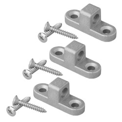 Uchwyt rurek markizy pionowy M metal stelaża przedsionka 3szt