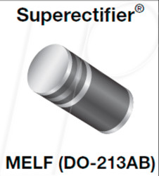 BYM10-1000-E3/96  Rectifier diode, 1000 Vrrm, 1 A, DO-213AB