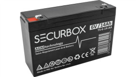 Akumulator Agm Bezobsługowy Do Systemów Alarmowych, Central Ppoż Securbox 6V...